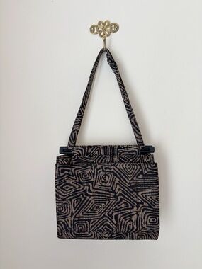 Toby Weston Vintage Tribal Print Tapestry Bag